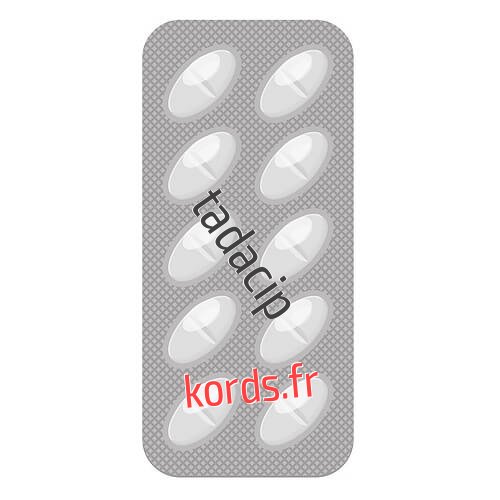 Où acheter de Tadacip 20mg x 12 pilules en ligne